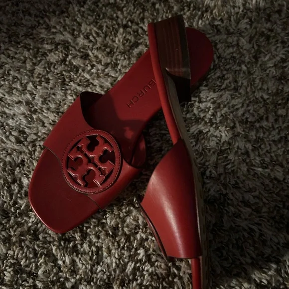 Tory Burch Red Sandals - Picture 2 of 3